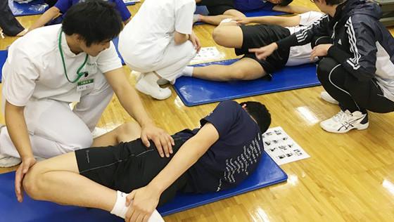 トレーナーとの「チーム医療・スポーツコンディショニング」