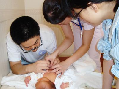 最も重要な産科での臨地実習も教官が徹底サポート！