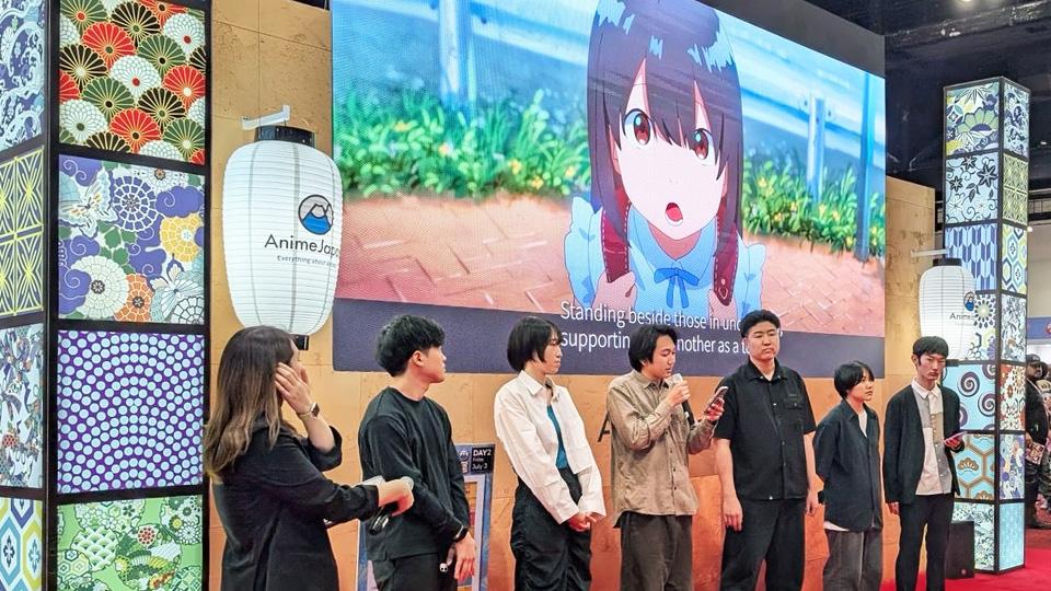 登壇時の様子