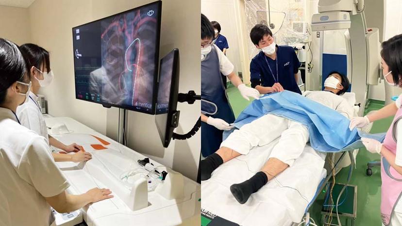 15の医療機関・企業と連携！ 最先端技術を学ぶ豊富な実技実習