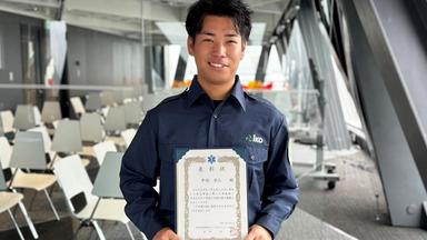埼玉県での人命救助で、首都医校（東京） 学生に感謝状