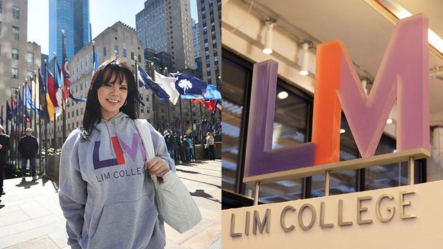 ニューヨークの中心マンハッタンにあり、アメリカトップのファッションビジネス大学と評される LIM（Laboratory Institute of Merchandising）カレッジがモード学園のニューヨーク校に