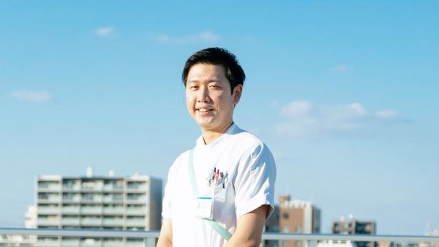 理学療法士として開院から部署の立上げに関わり、リハビリテーションの責任者へ。