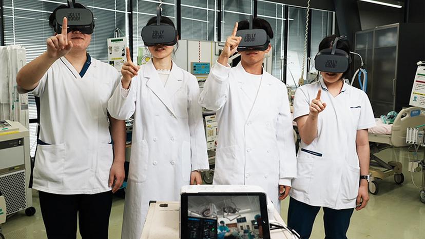VR（仮想現実）を利用し技術を修得