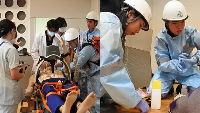 看護師・保健師との災害医療