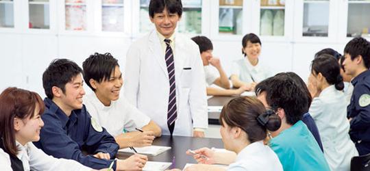 他職種とも実践形式で学べる！