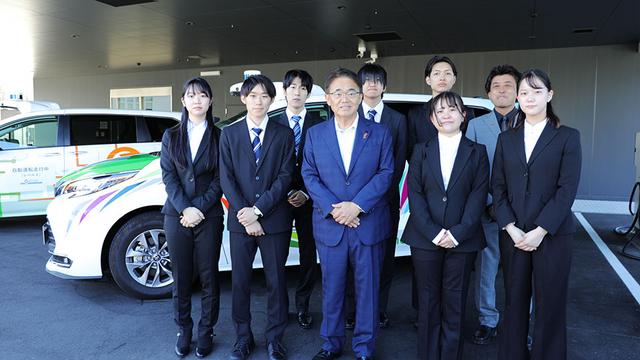 10月9日に行われた知事試乗会